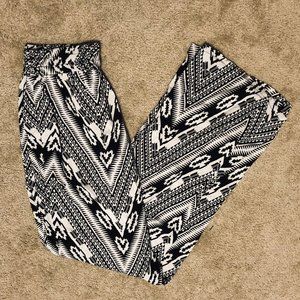 Joe B. - Joe Benbasset Black & White Rayon Pants